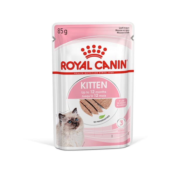 Royal Canin KITTEN - Morbido patè in salsa - 12x85gr Royal Canin KITTEN - Morbido patè in salsa - 12x85gr